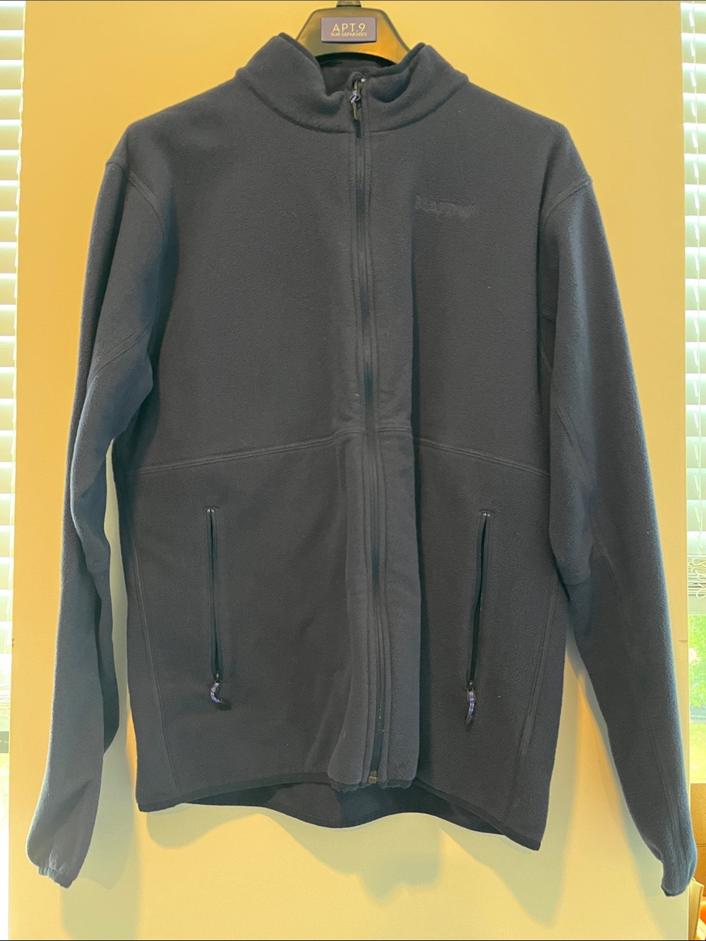 Marmot Men's Dark Navy Full-Zip Fleece Jacket